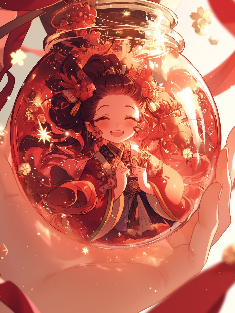 「瓶詰の少女」紅91