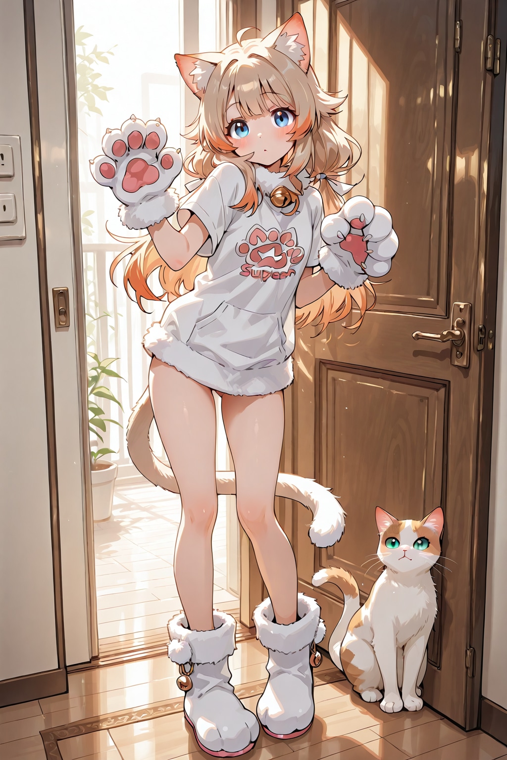 美少女ネコガール | の人気AIイラスト・グラビア
