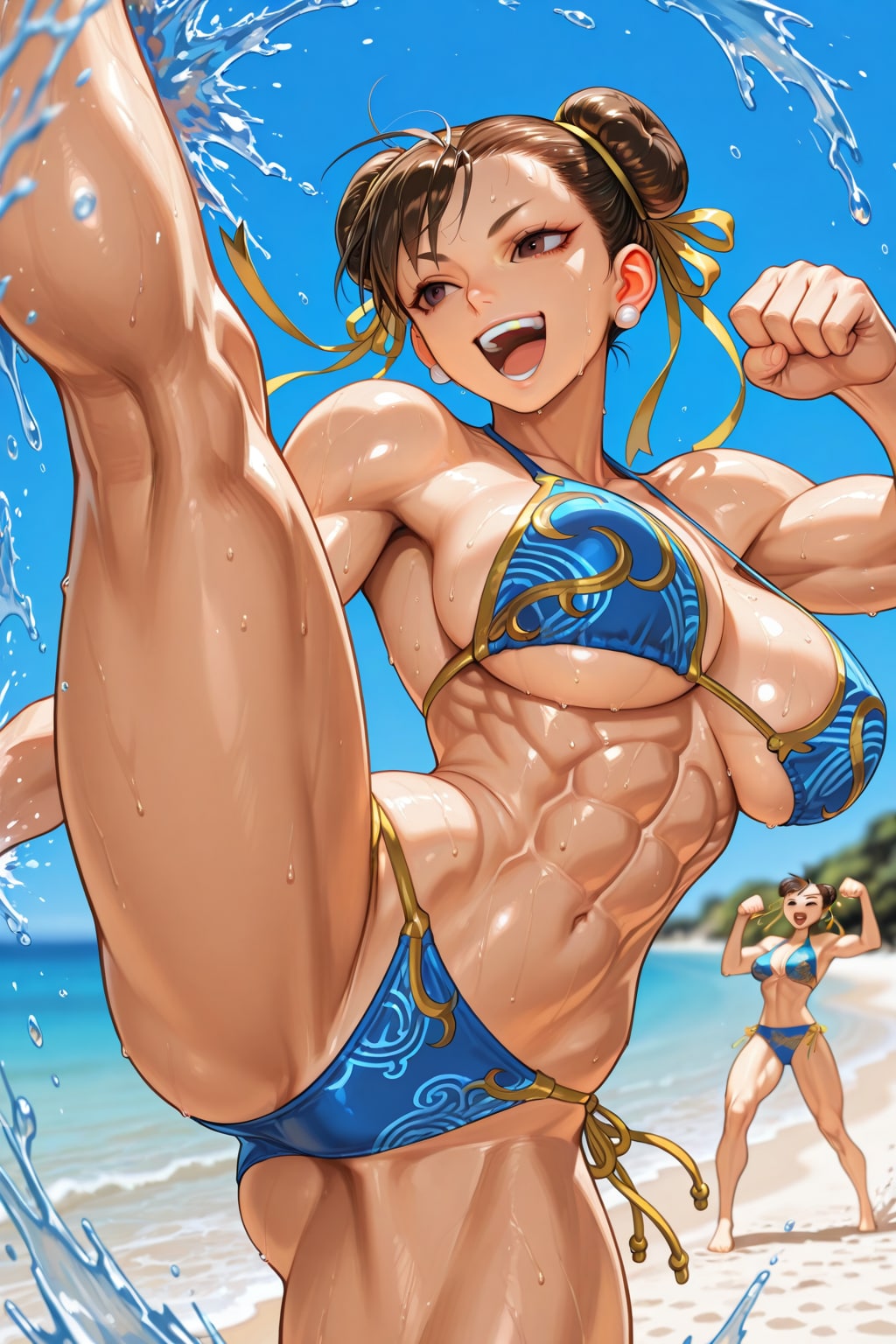 春麗のサマーバケーション🇨🇳👙🏝️❤️