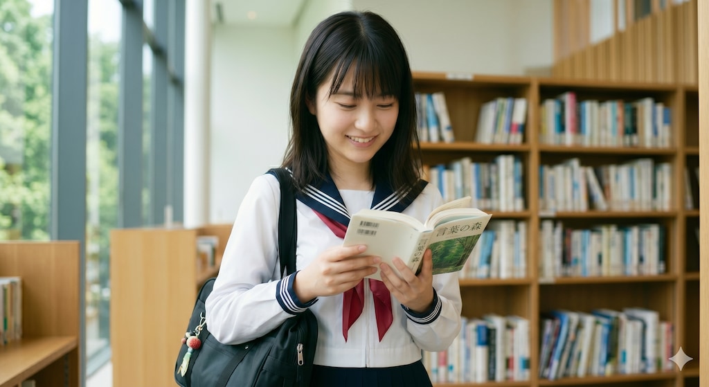 図書館　★AI併用作品★