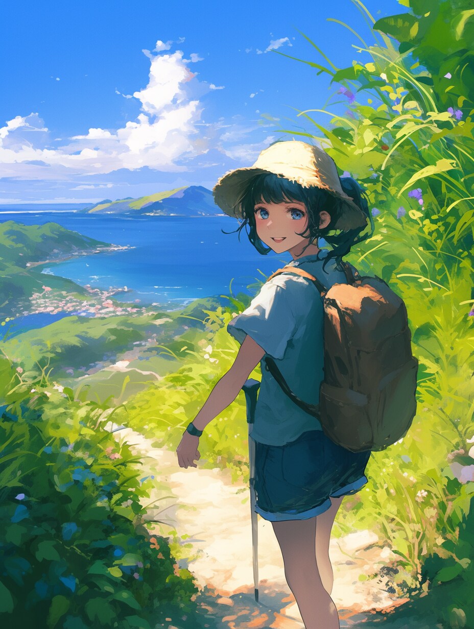 旅する少女241 | の人気AIイラスト・グラビア