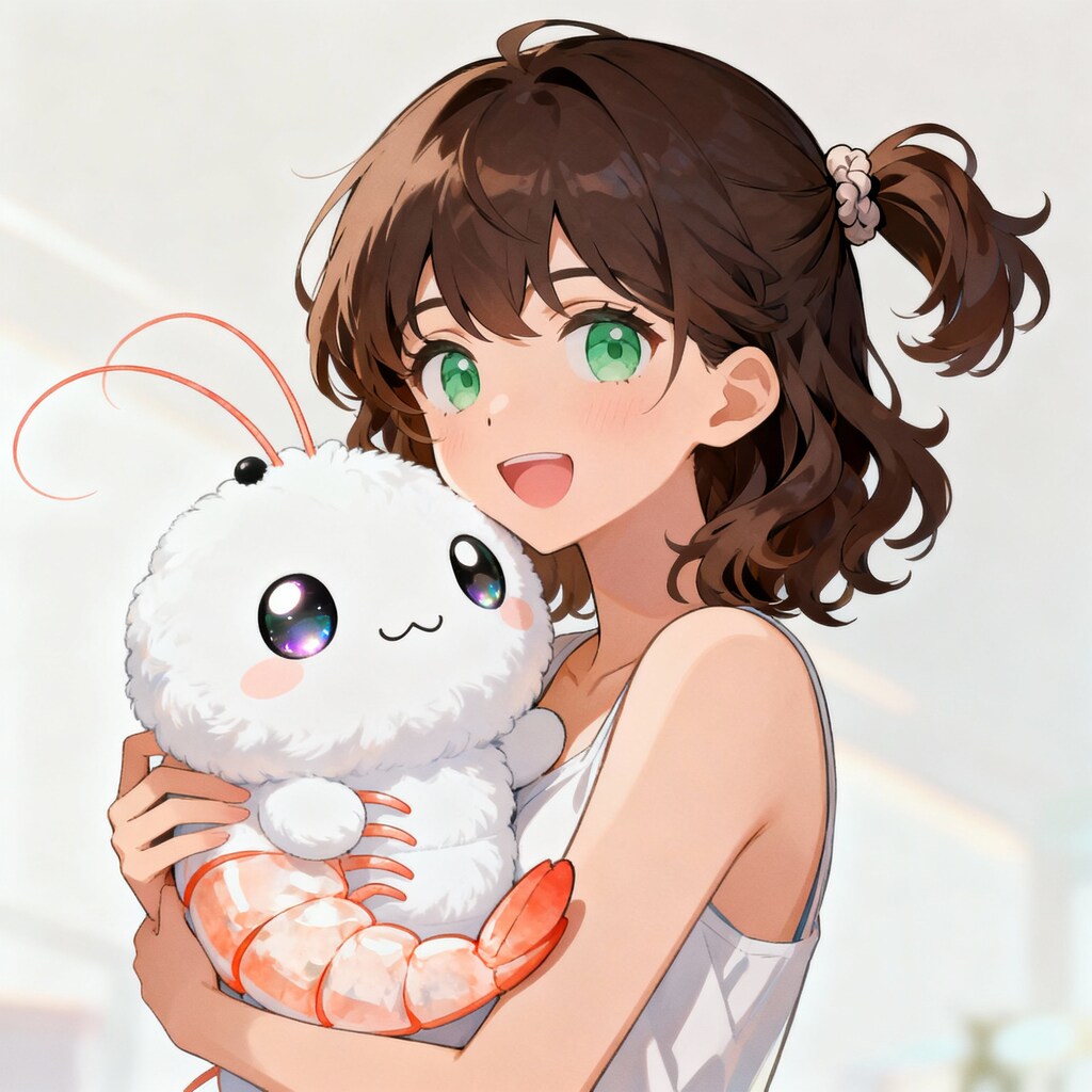 ホカちゃんと しろえびくん_Seedream