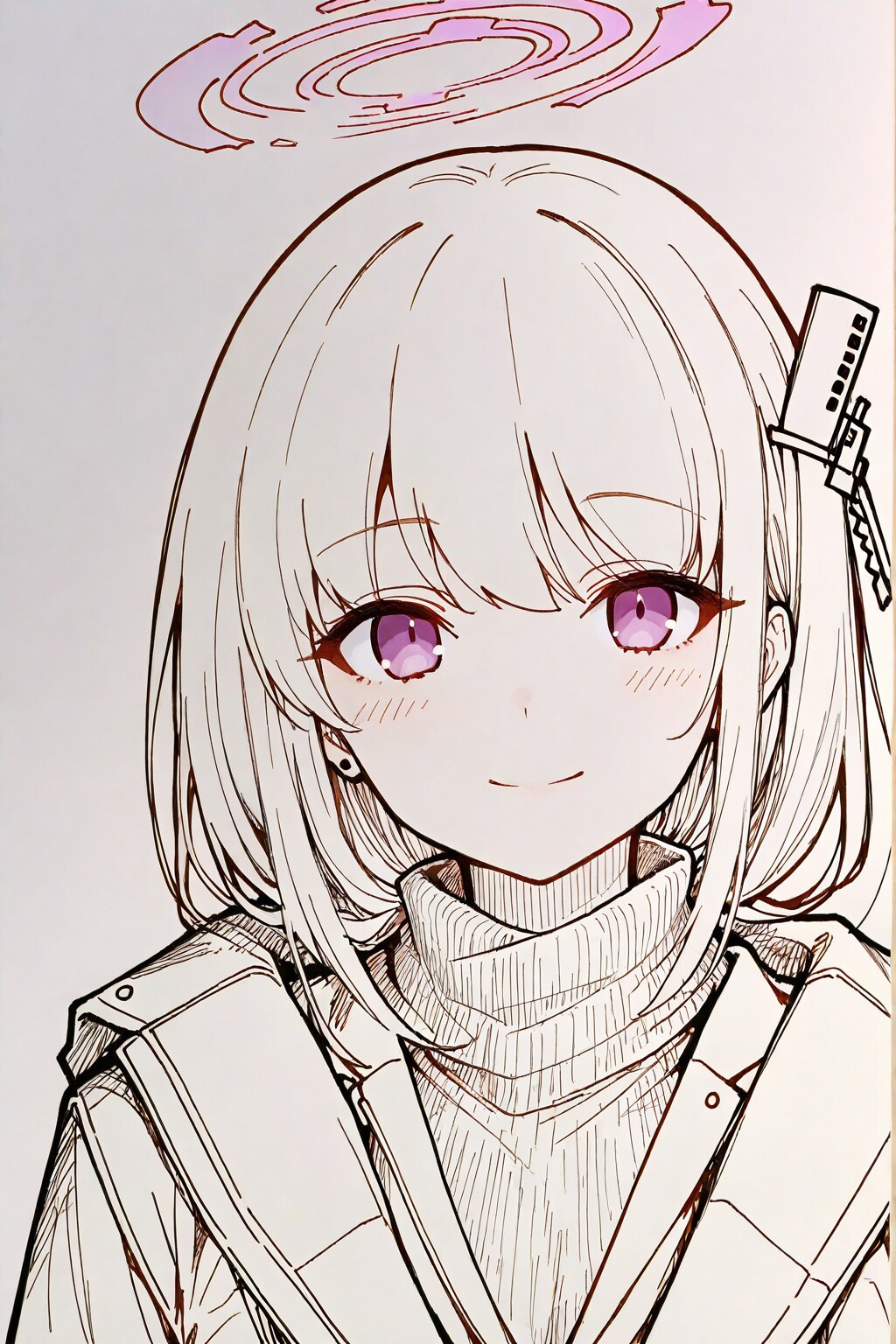 微笑み