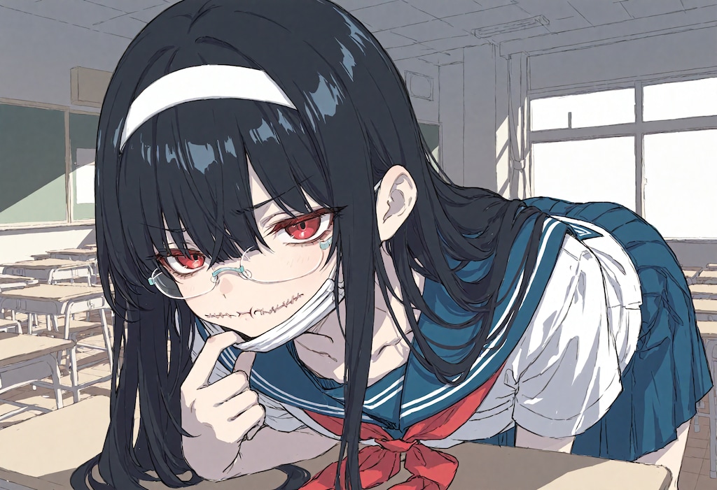 口裂けさん（昼間）