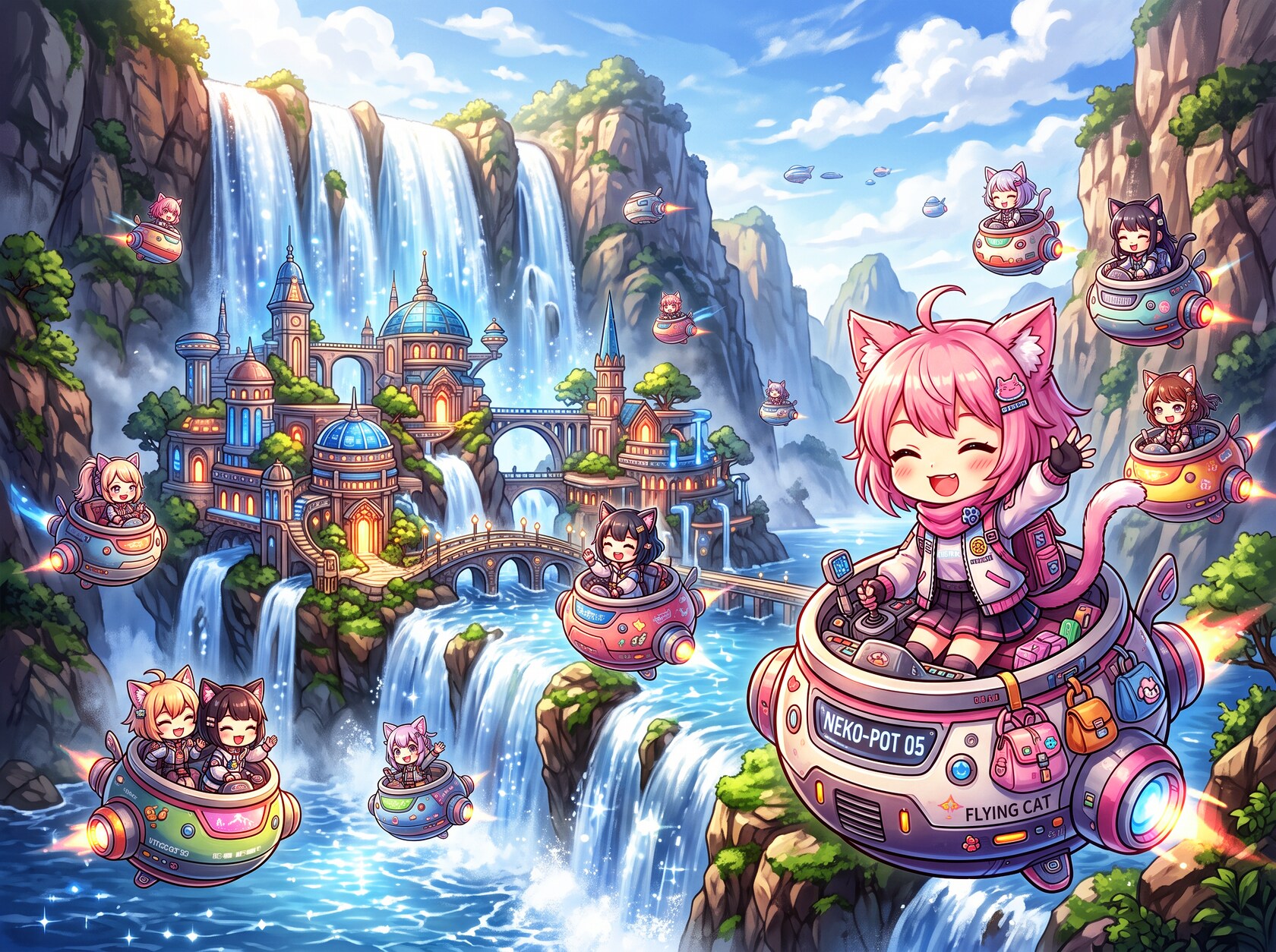滝中リゾートホテル | の人気AIイラスト・グラビア