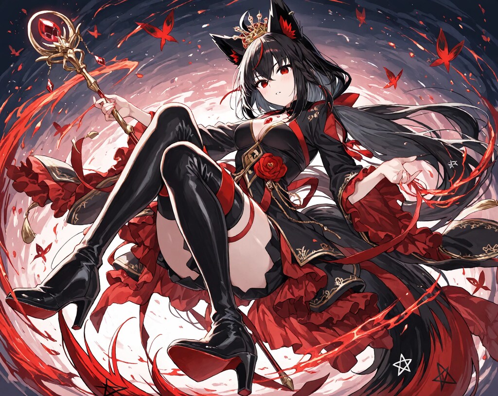 『黒狐』の『魔法少女』