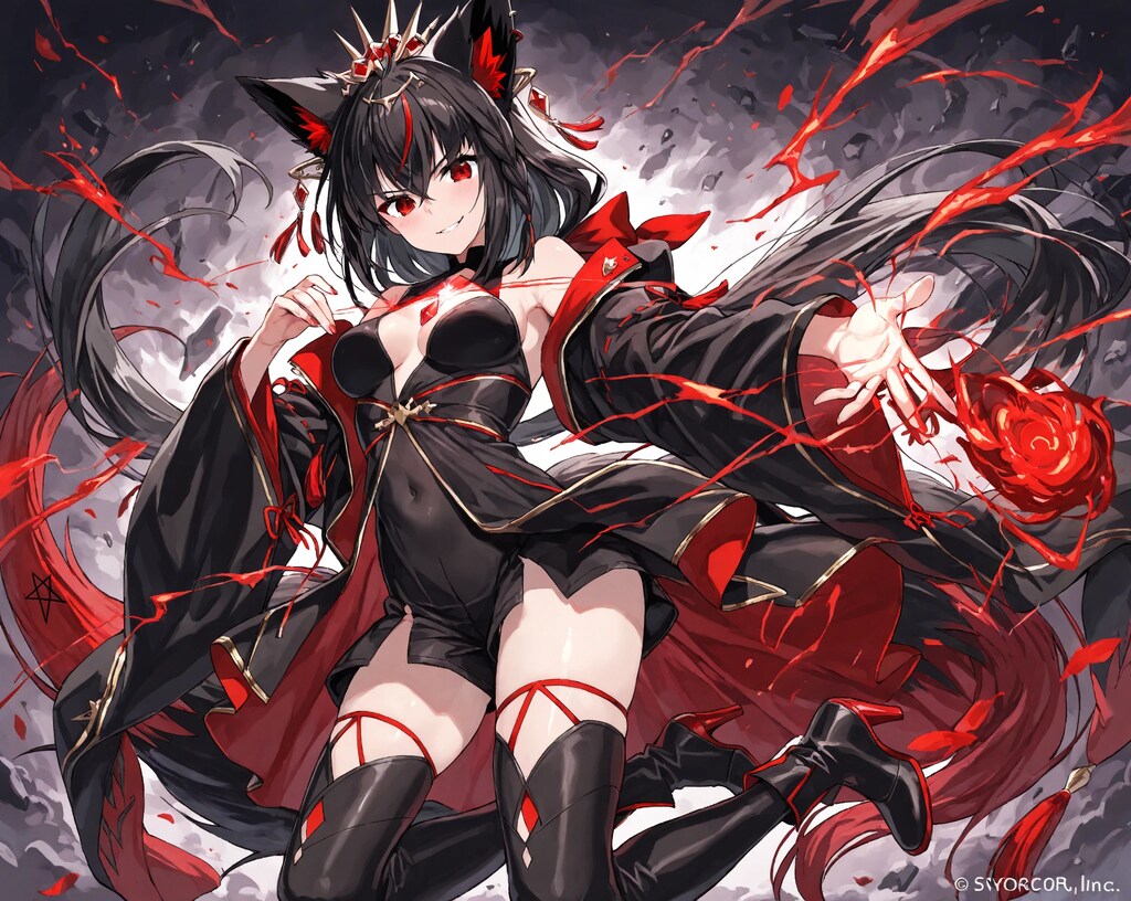 『黒狐』の『魔法少女』