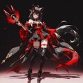 『黒狐』の『魔法少女』 2枚目
