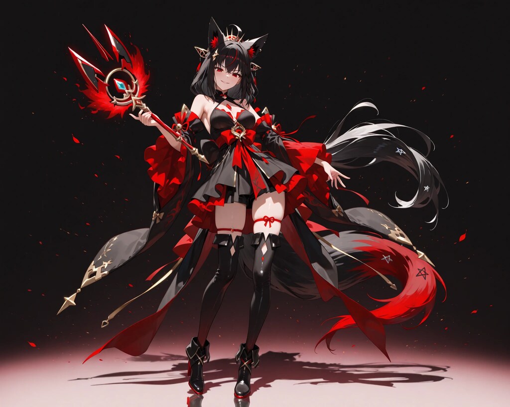 『黒狐』の『魔法少女』