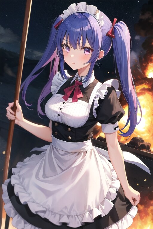 ゆかりちゃん爆発 | の人気AIイラスト・グラビア