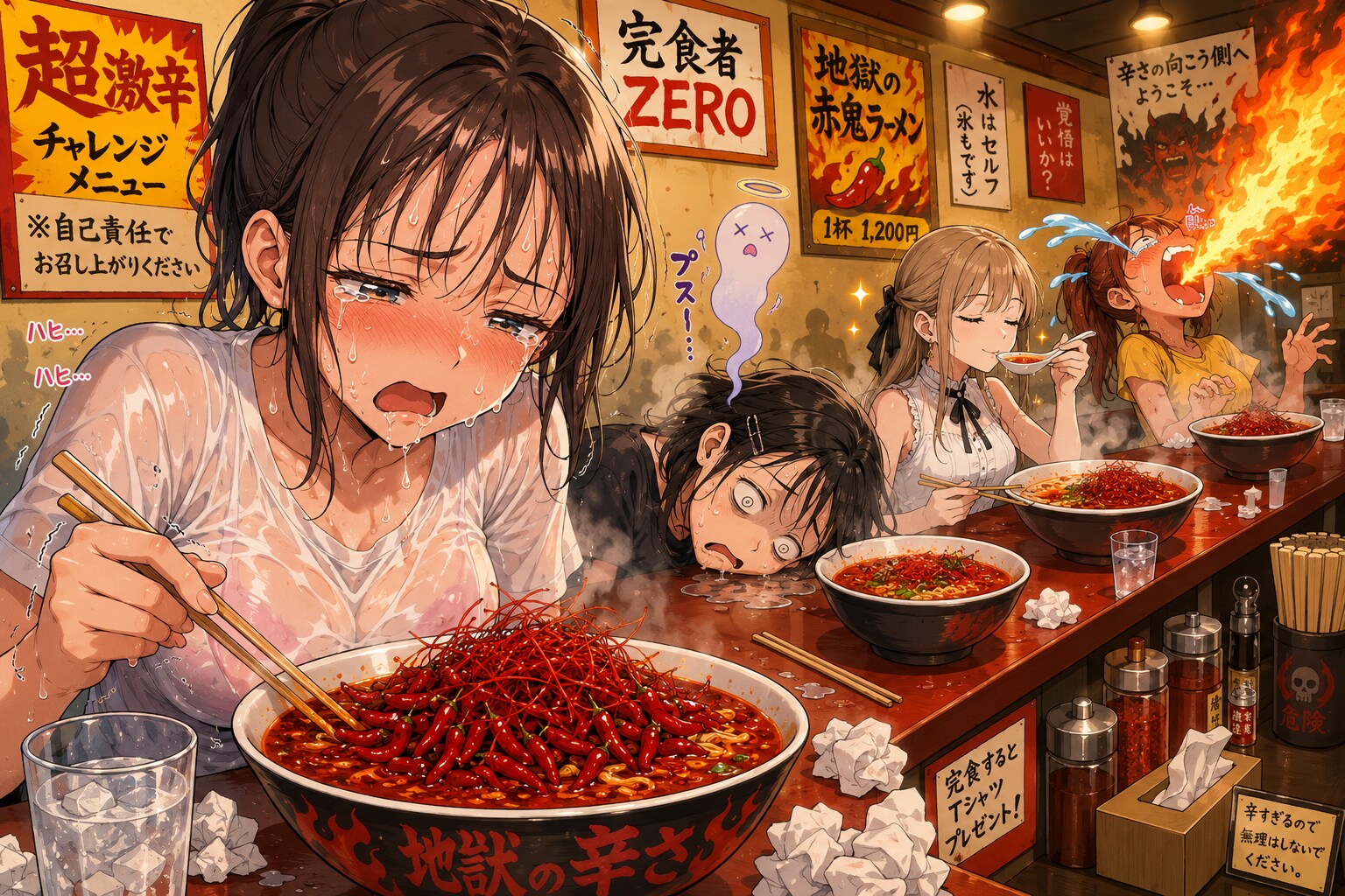 暑いときこそラーメン！