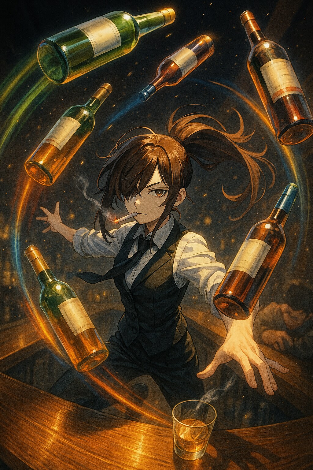 準備運動🚬🍺🥛