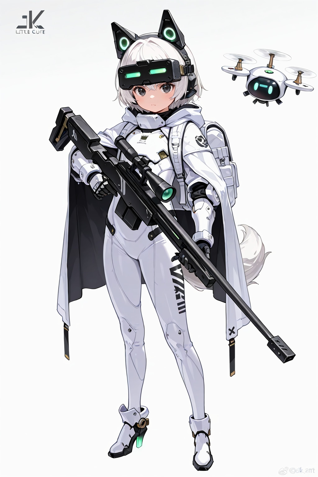 ヴァイスアイン・長距離狙撃装備