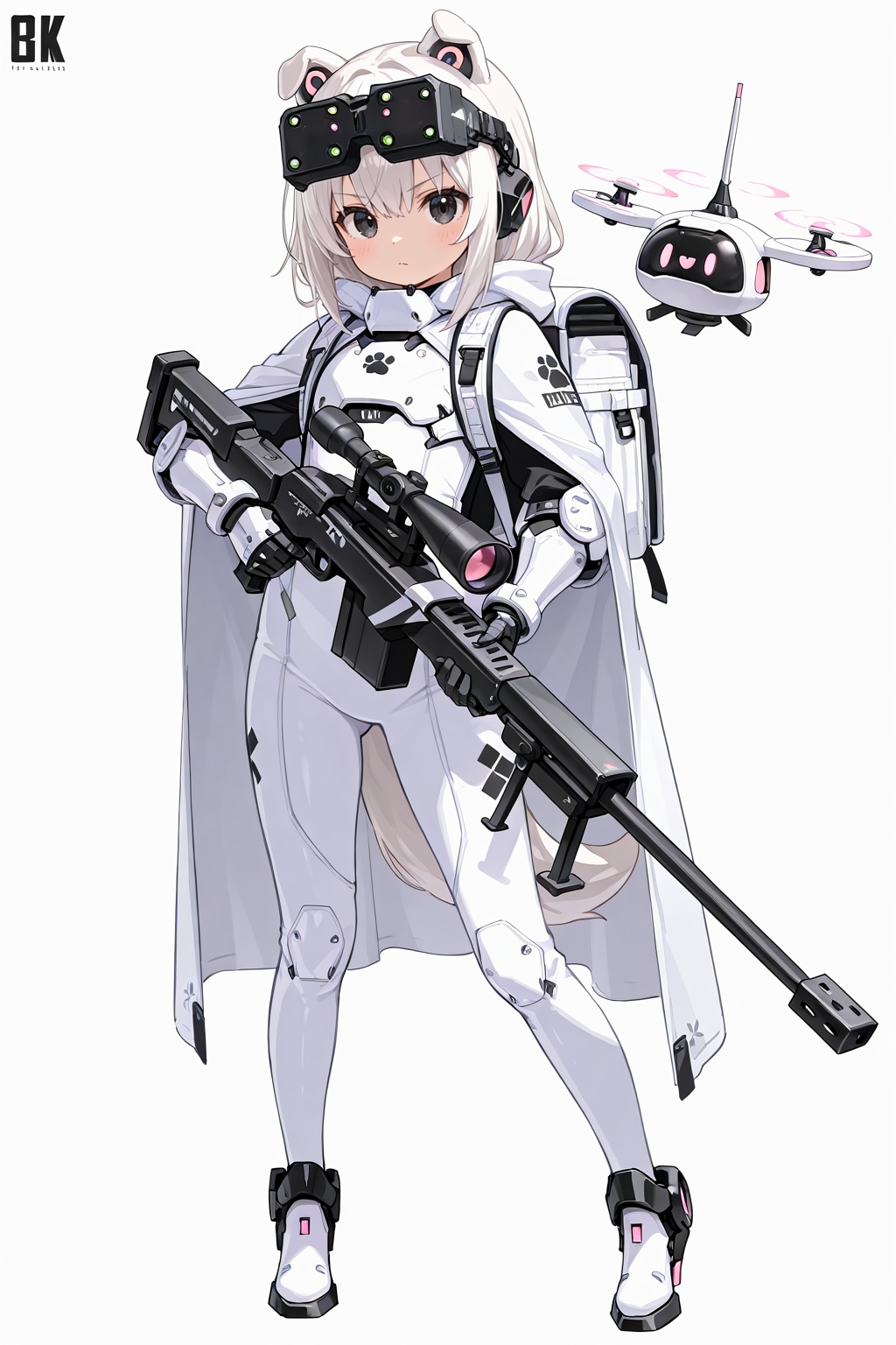 ヴァイスアイン・長距離狙撃装備