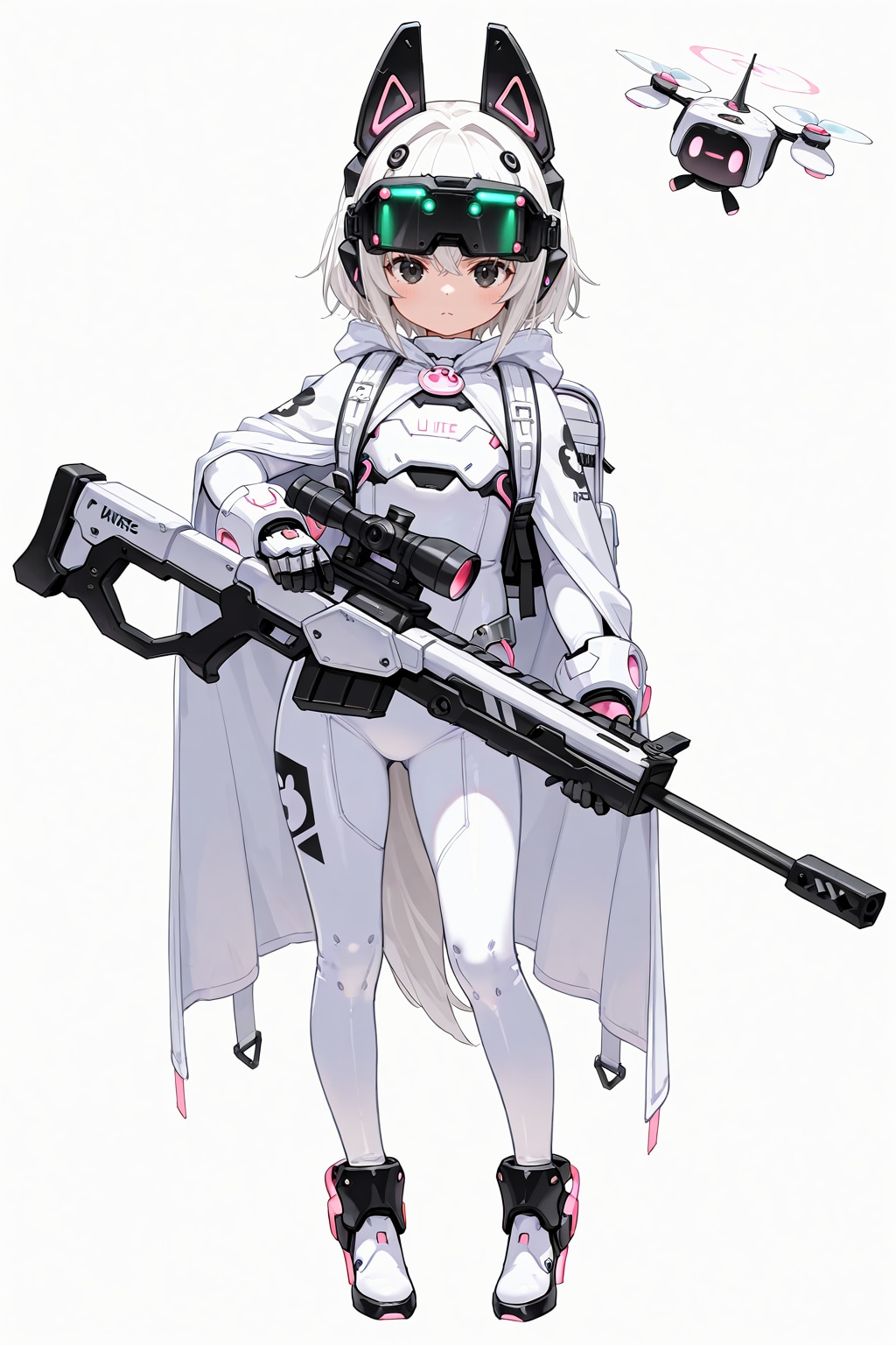 ヴァイスアイン・長距離狙撃装備