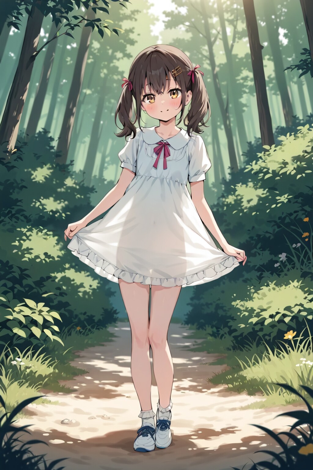 幼女と森