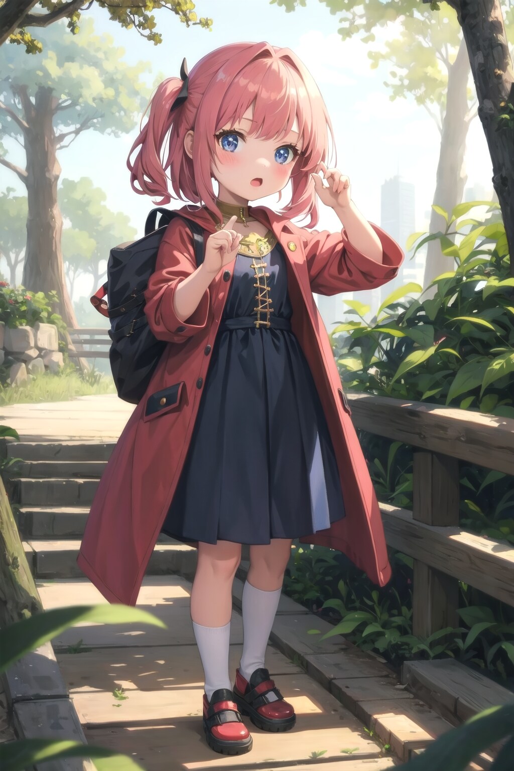 幼女と森