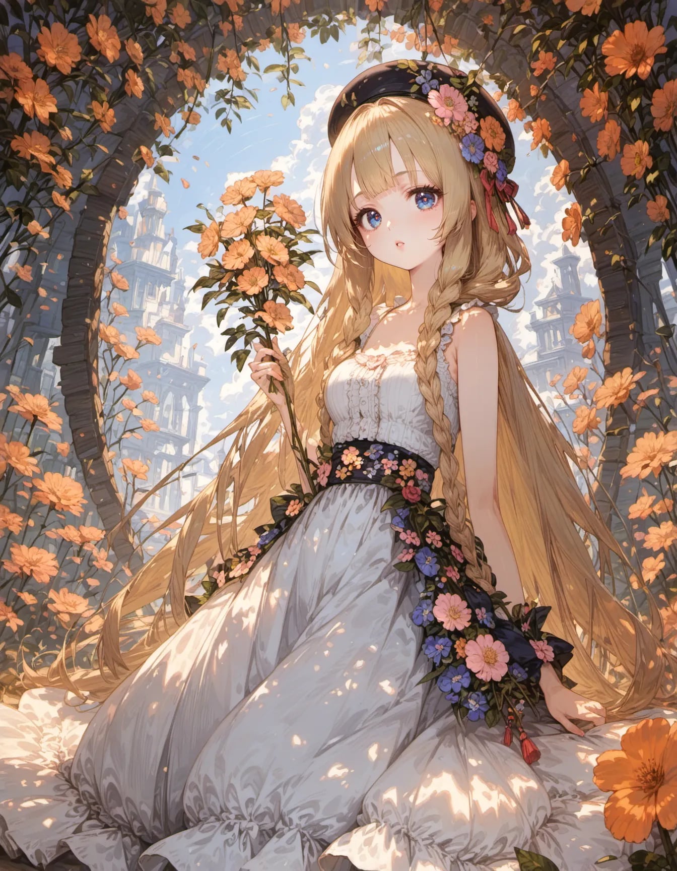 Floral Enclosure | の人気AIイラスト・グラビア