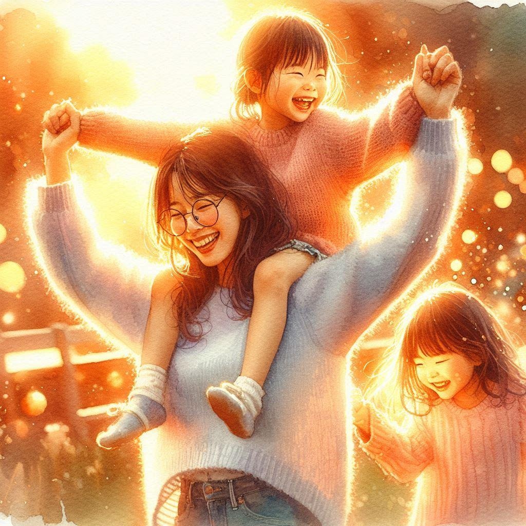 肩車シチュエーション