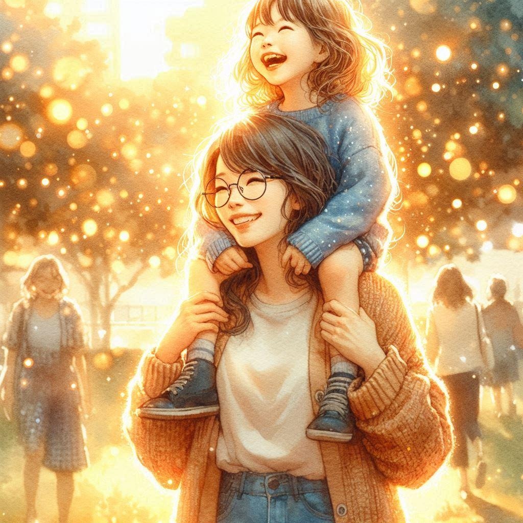 肩車シチュエーション