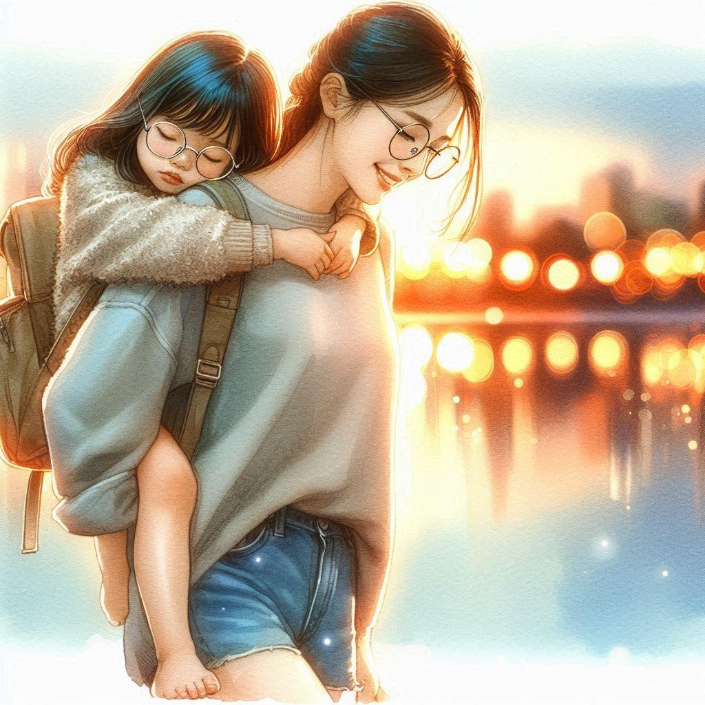 肩車シチュエーション