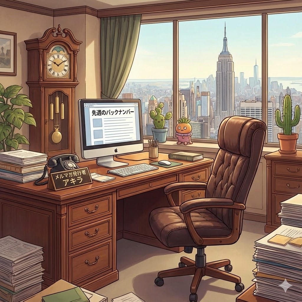 週末、土曜日か日曜日、メルマガ発行します（サボらなければ）