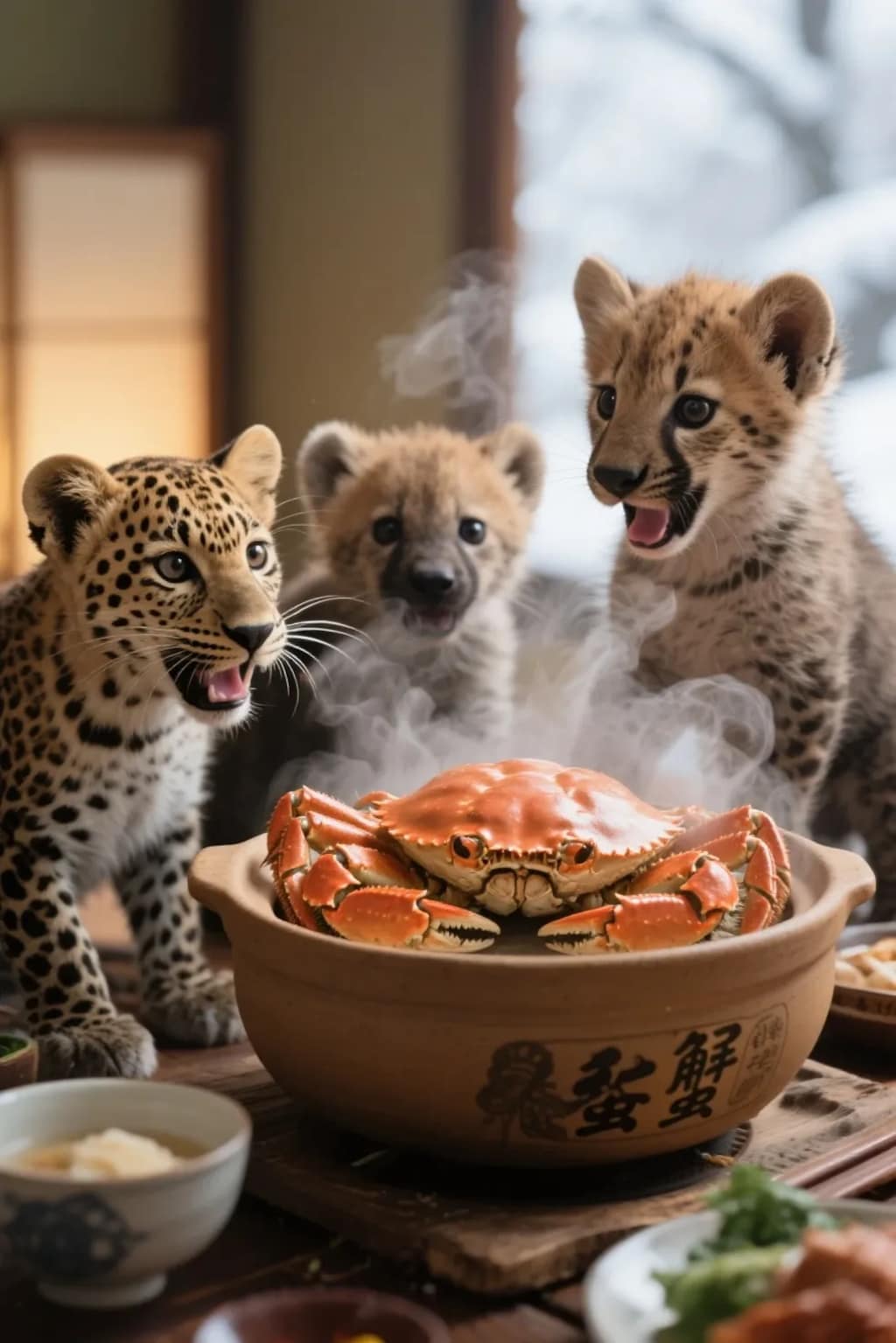 かにをくえるんだにゃ