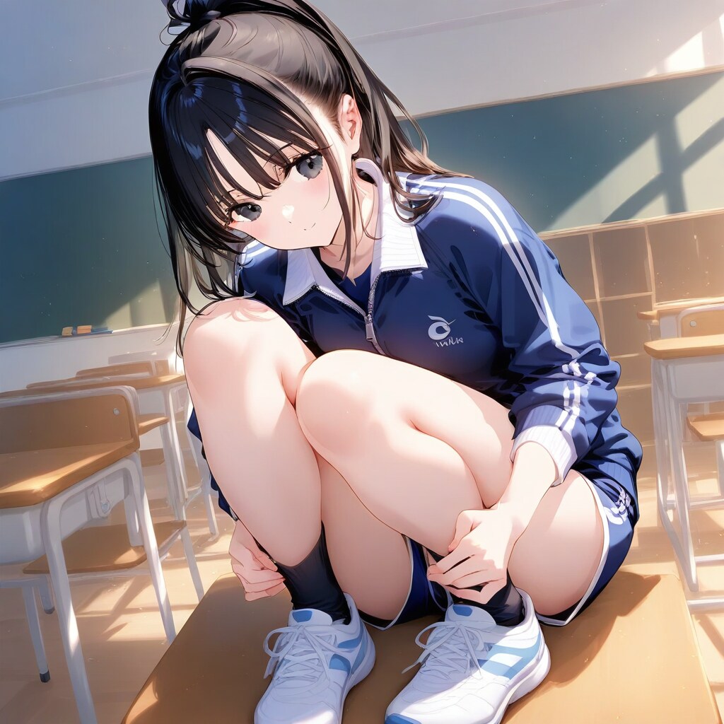 脚には自信がある女の子 | の人気AIイラスト・グラビア