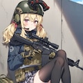 武装した女子高生 3枚目