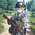 武装した女子高生 4枚目