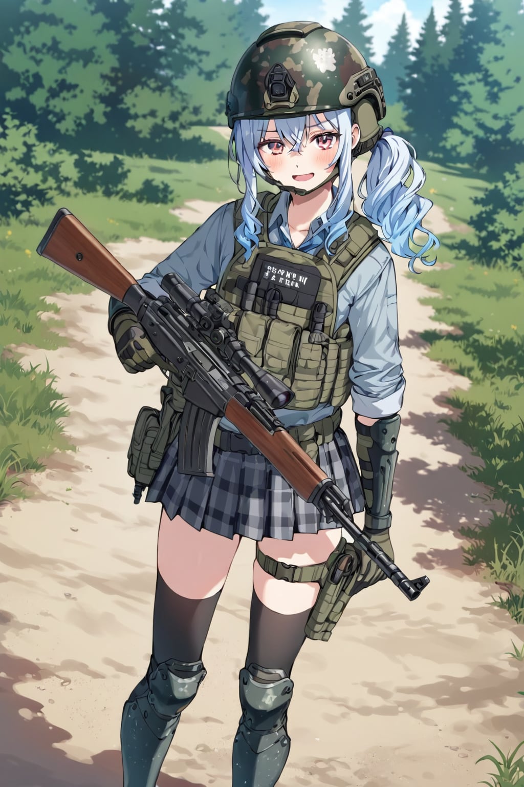 武装した女子高生