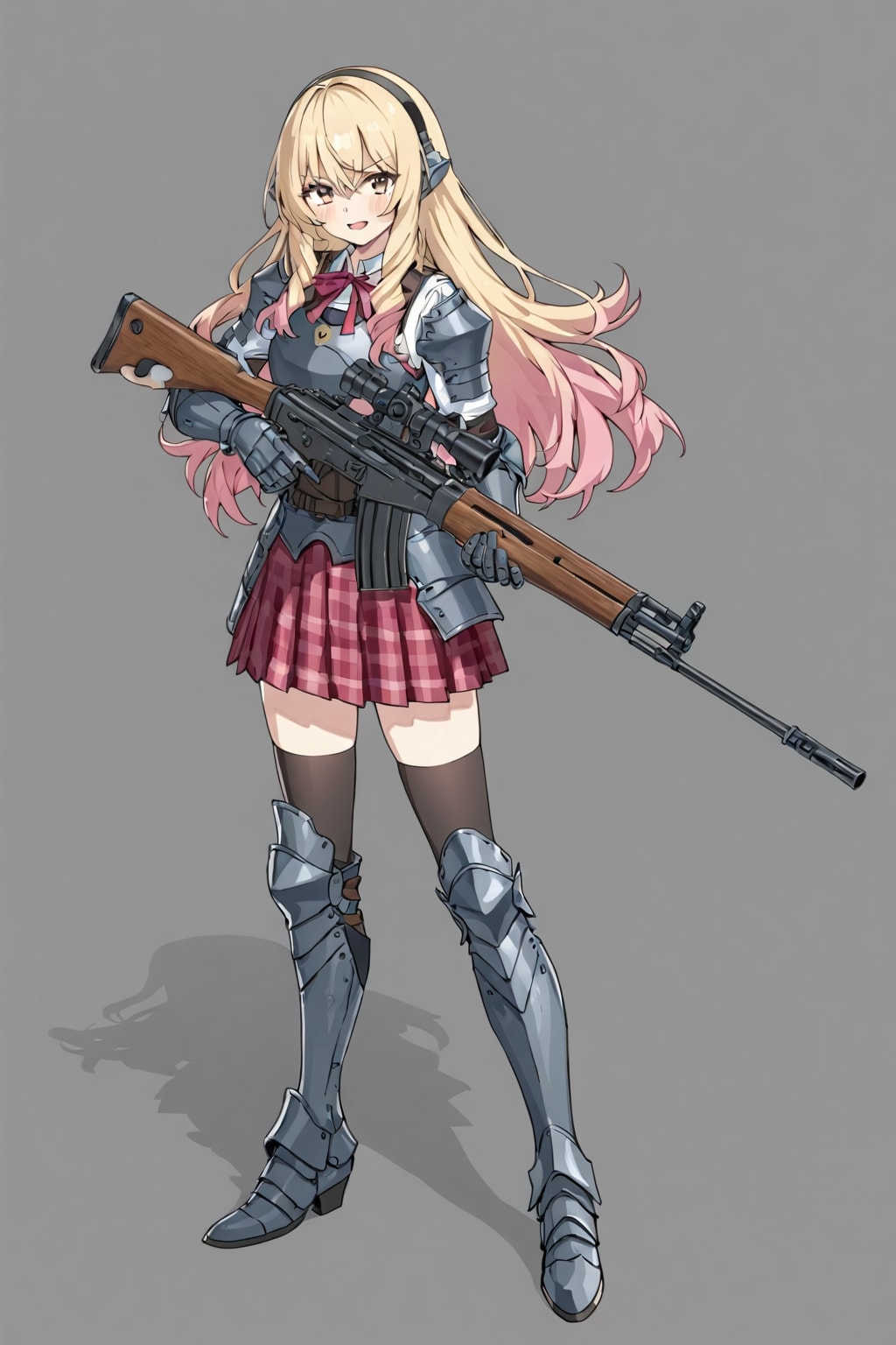 武装した女子高生
