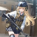 武装した女子高生 6枚目