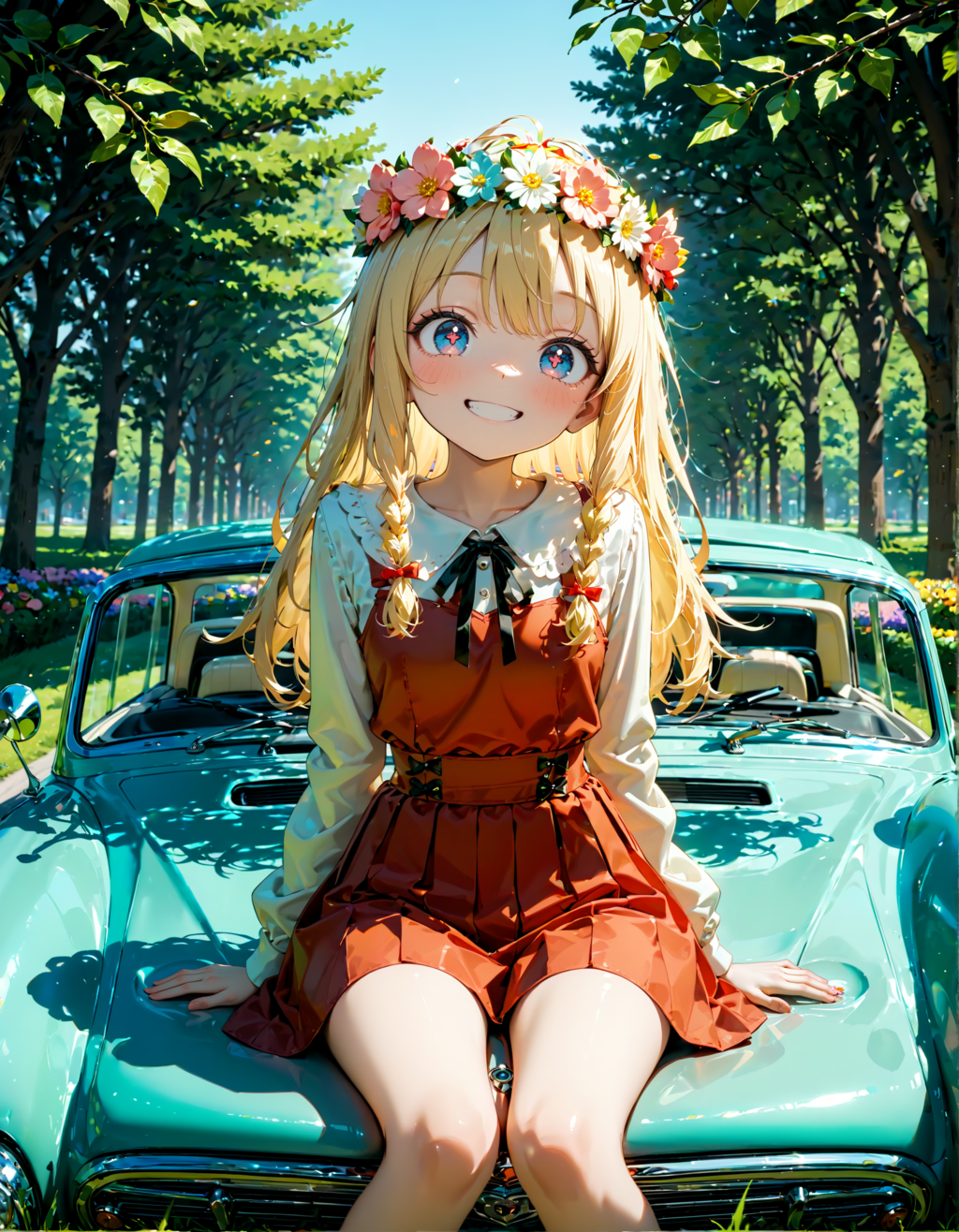 今日はオープンカーの日。花冠記念日