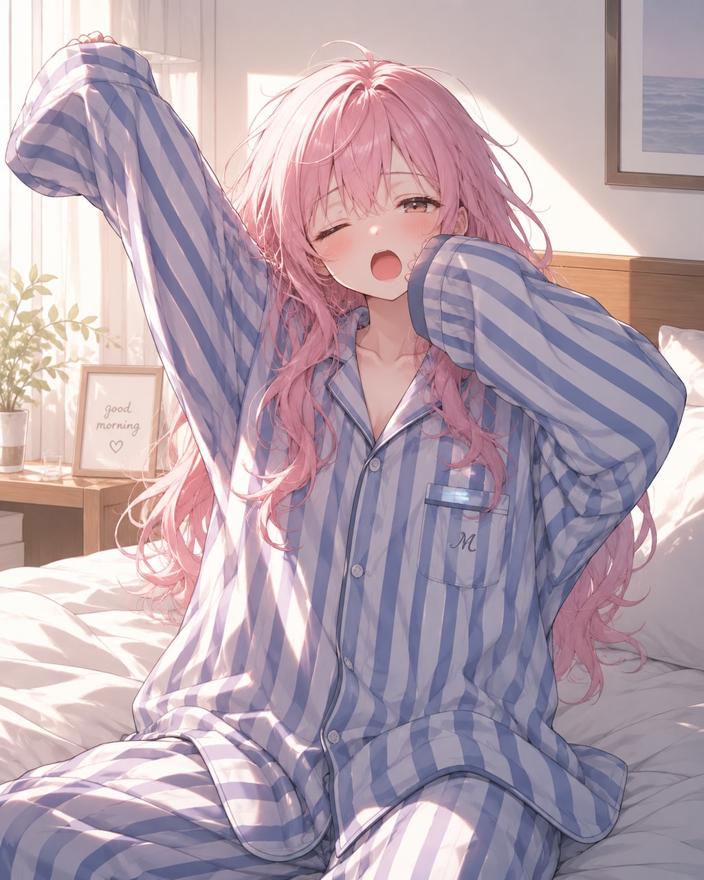 早起きが苦手な女の子たち