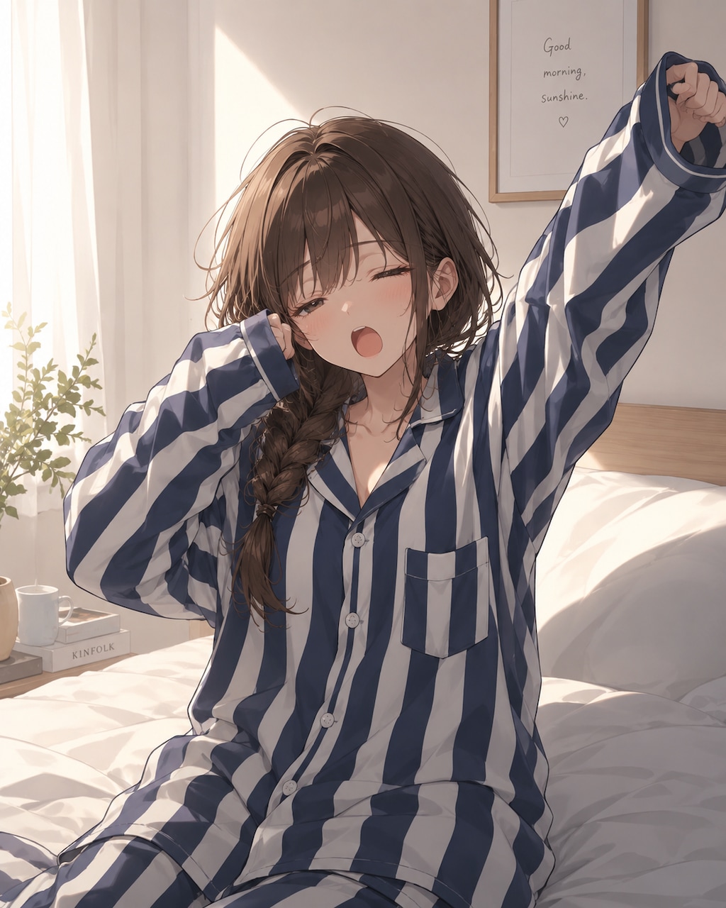 早起きが苦手な女の子たち