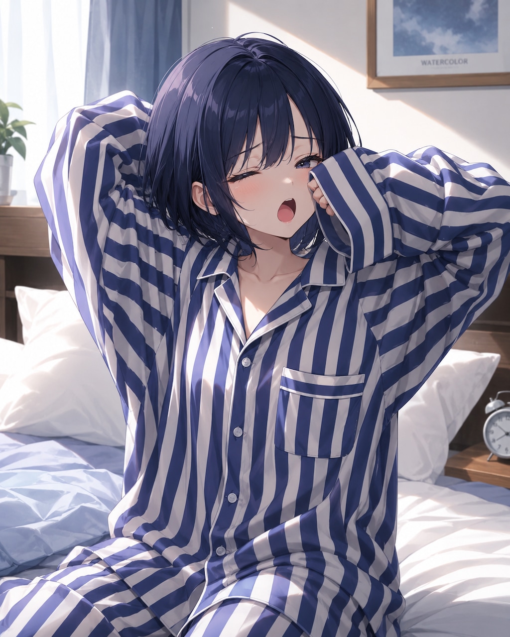 早起きが苦手な女の子たち