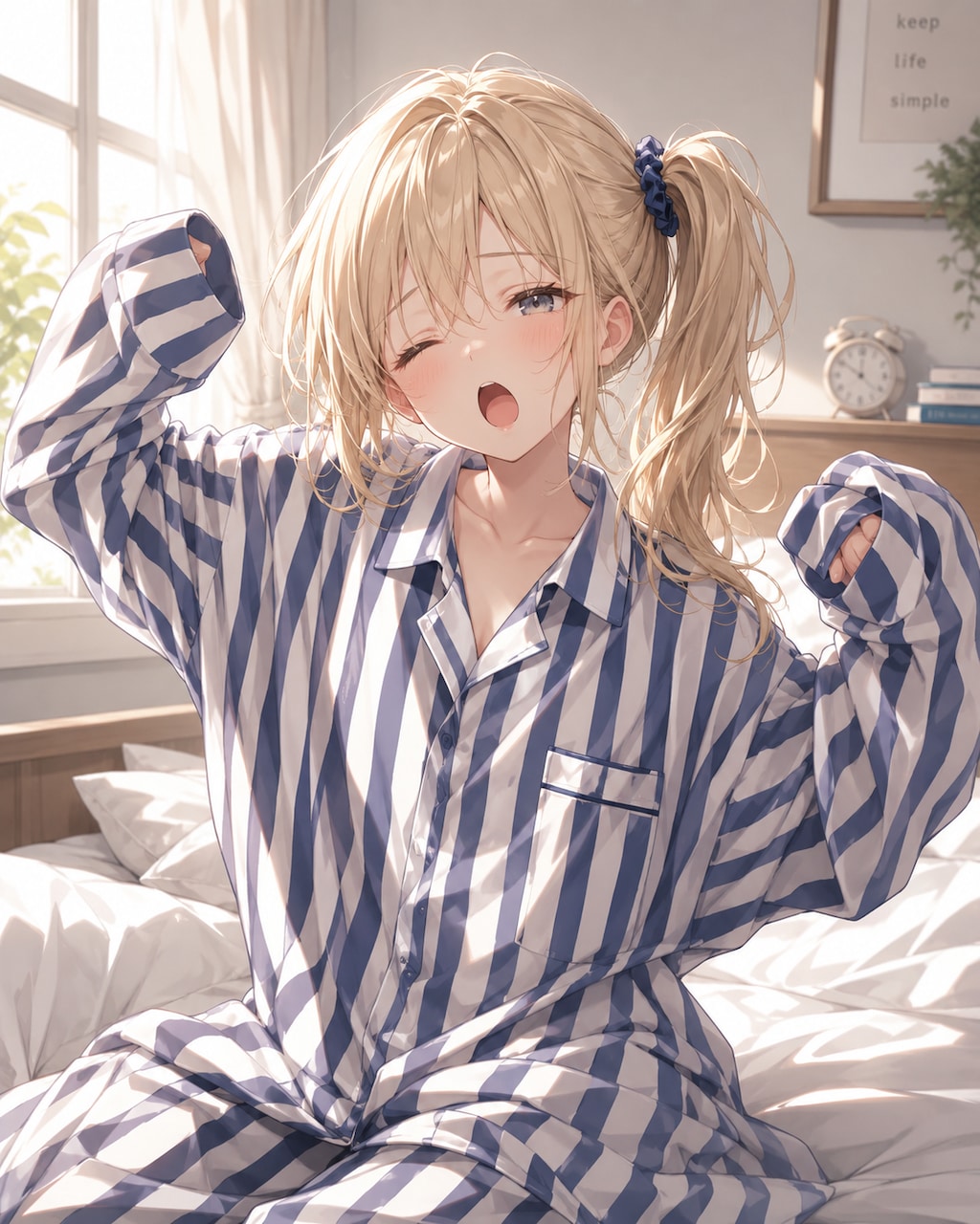 早起きが苦手な女の子たち