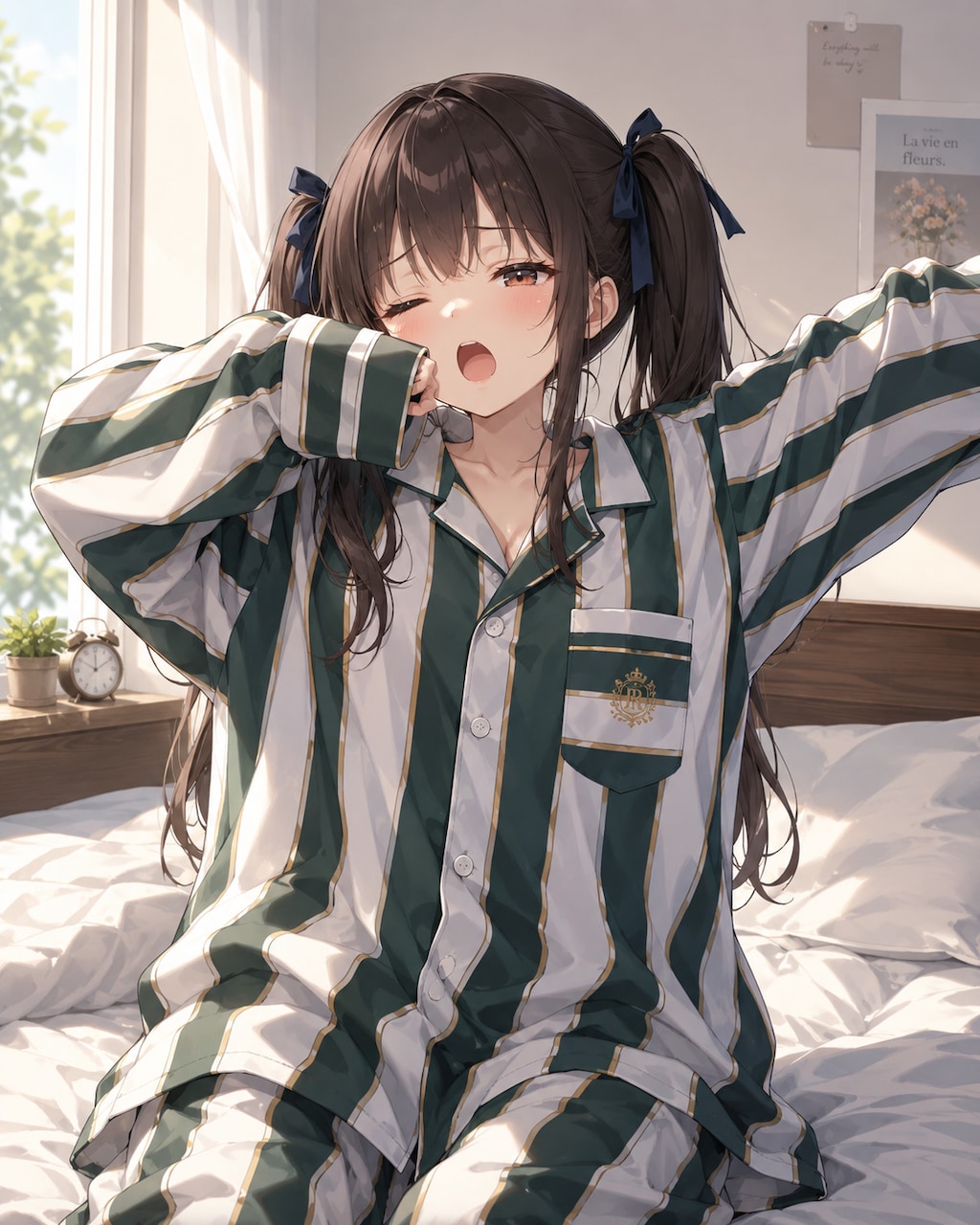 早起きが苦手な女の子たち