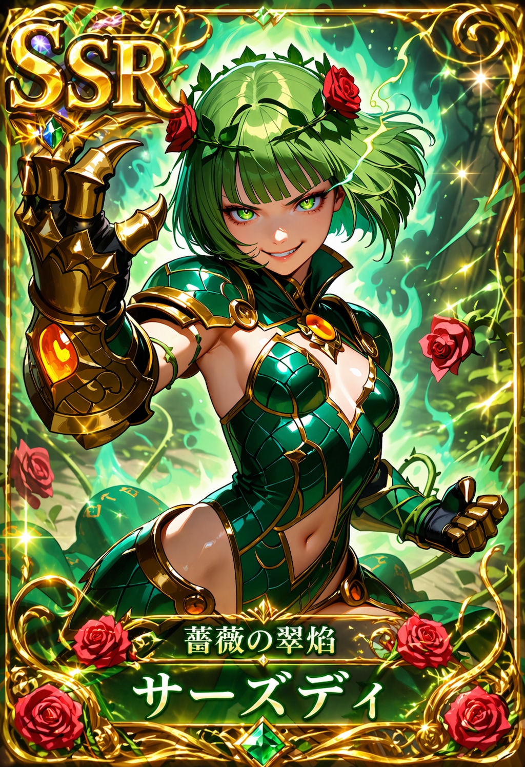 神格化カード。4