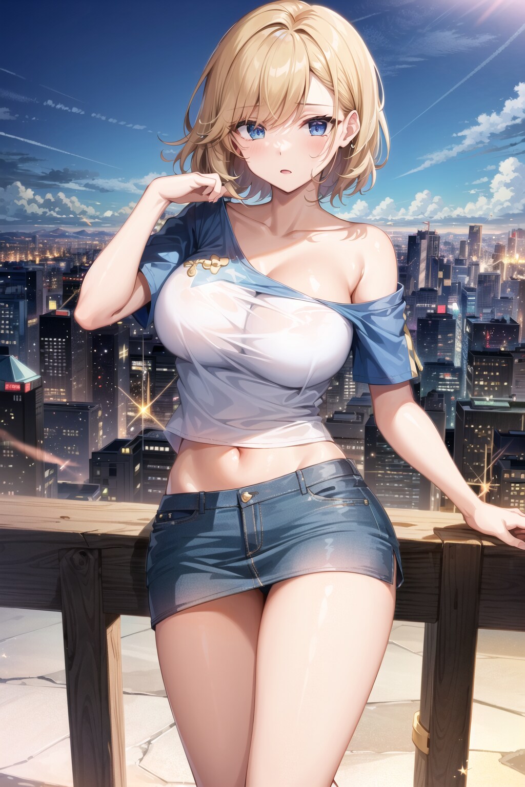 西洋系金髪少女