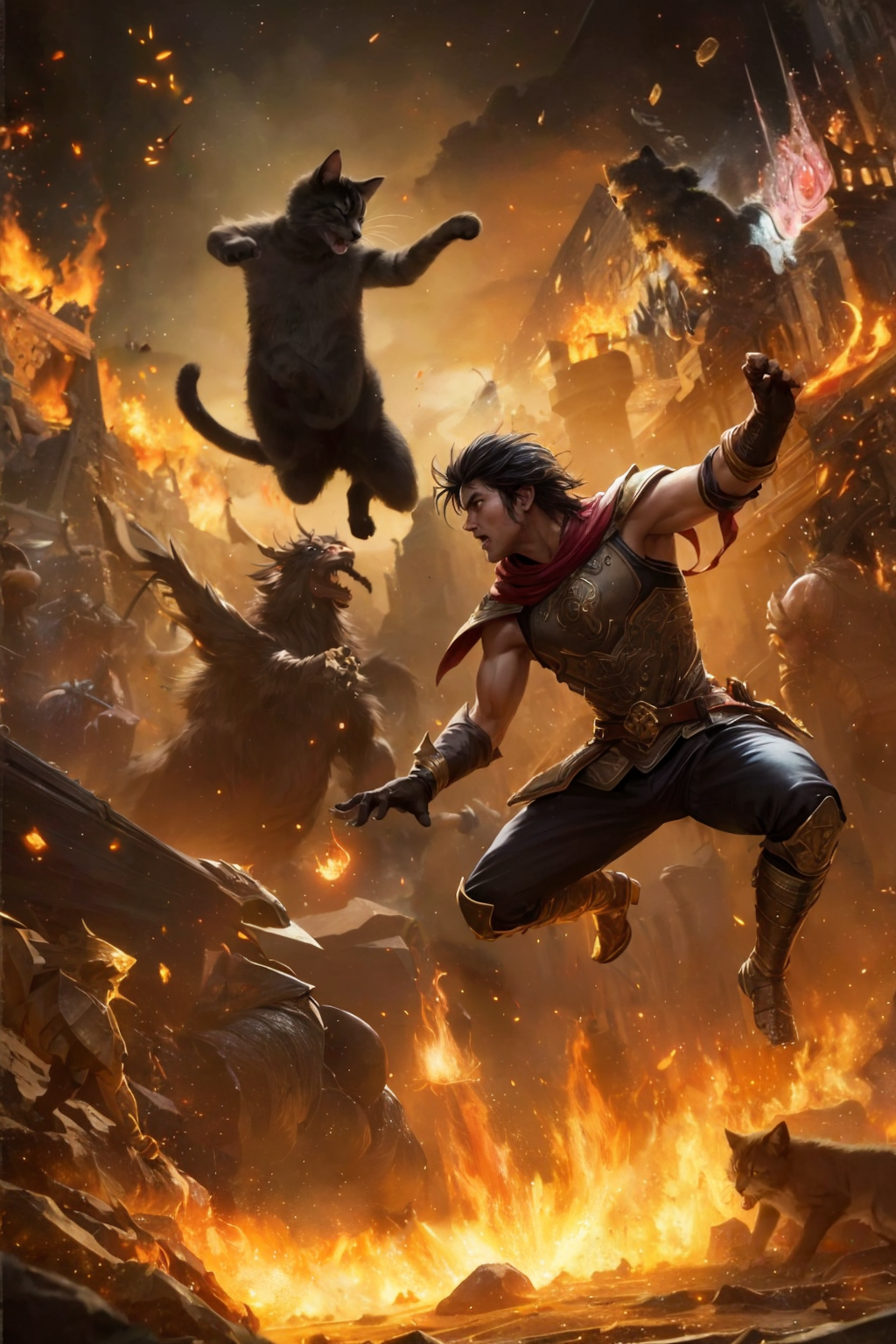 猫とともに駆ける