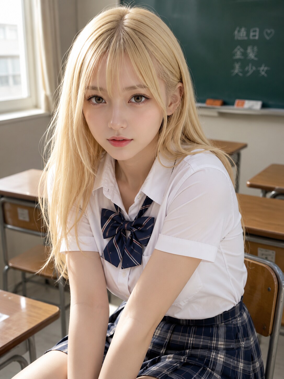 金髪美女