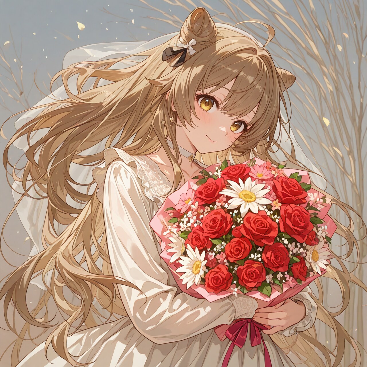 花束を君に | の人気AIイラスト・グラビア