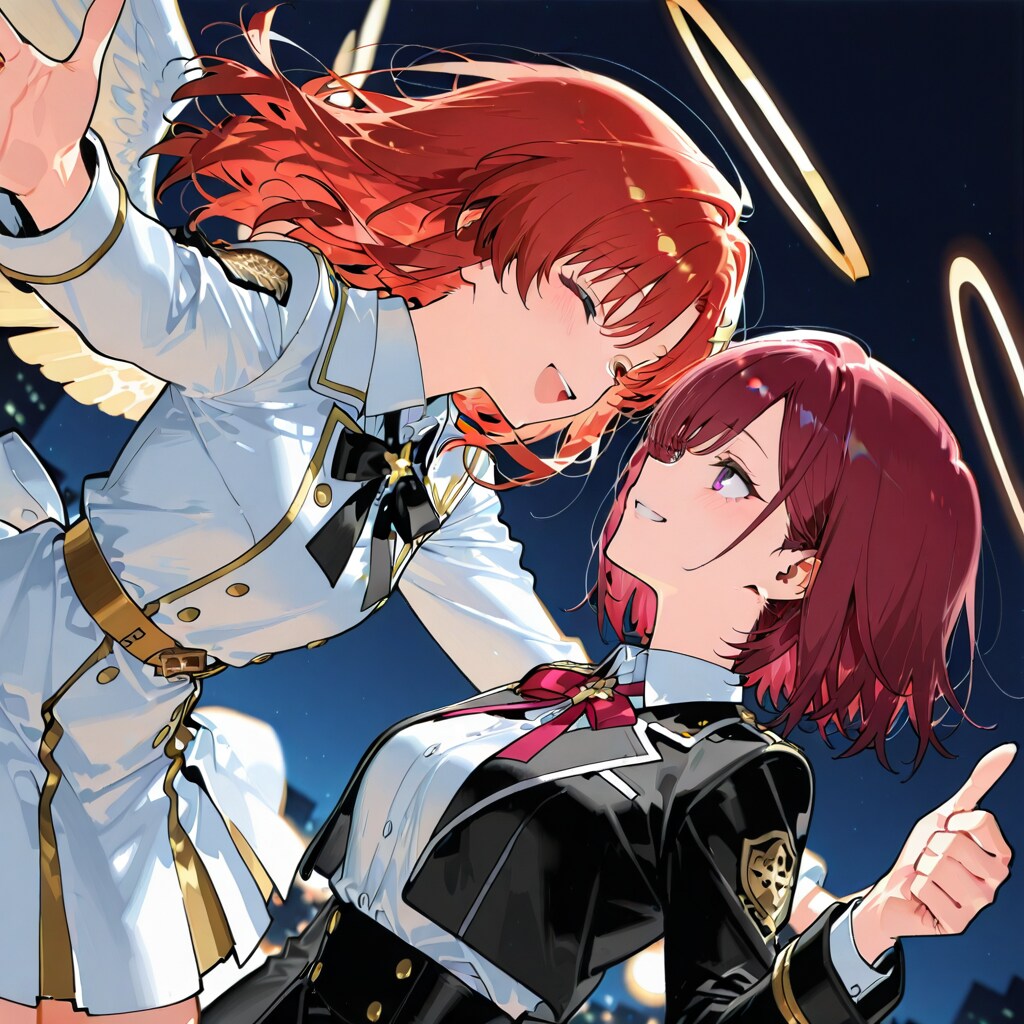 二人の天使
