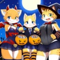 ケモナー　ネコ娘　ハロウィン 7枚目