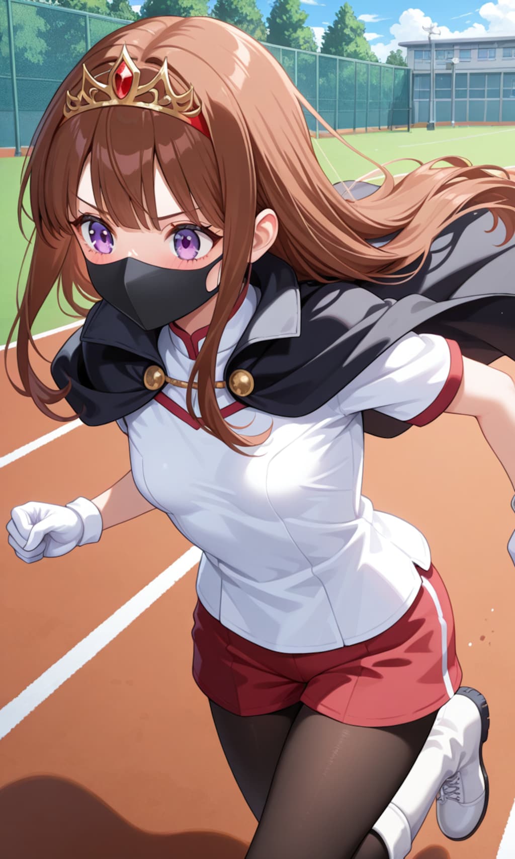 トレーニング中のゴーハ・ユウカ