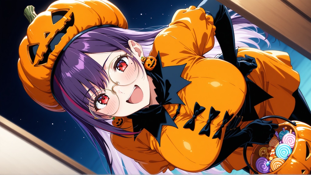 うちの子ハロウィン！！