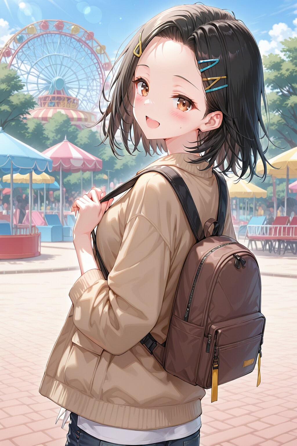 アシメちゃん✨と遊園地💞✨