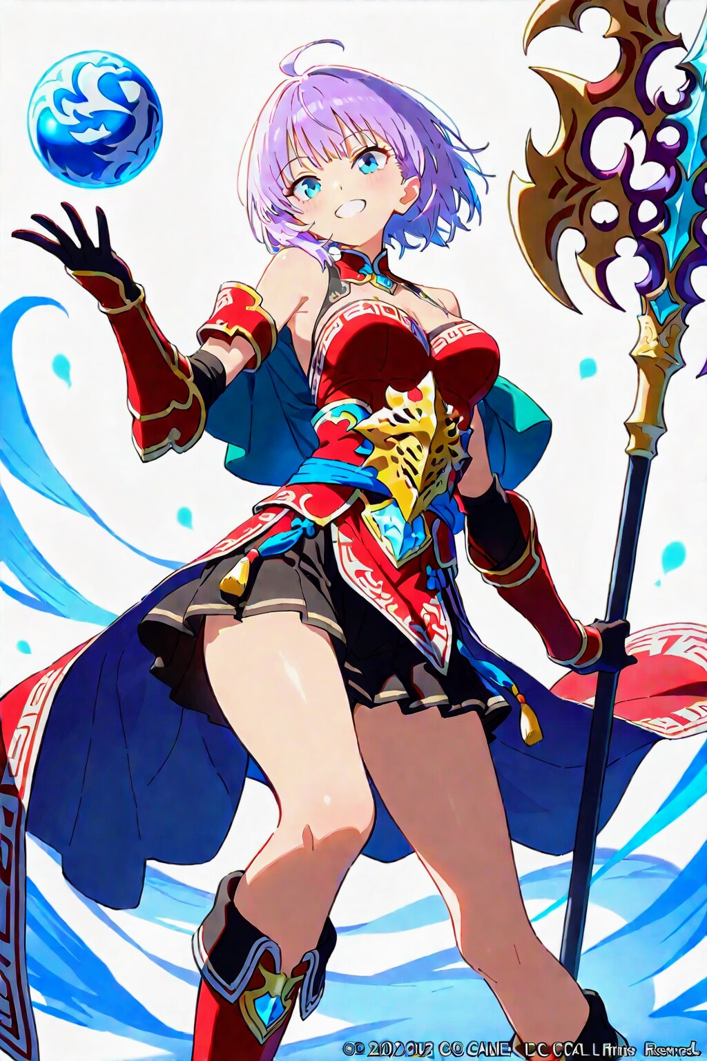 クエストゲームキャラ03 バトルアックスお姉やん